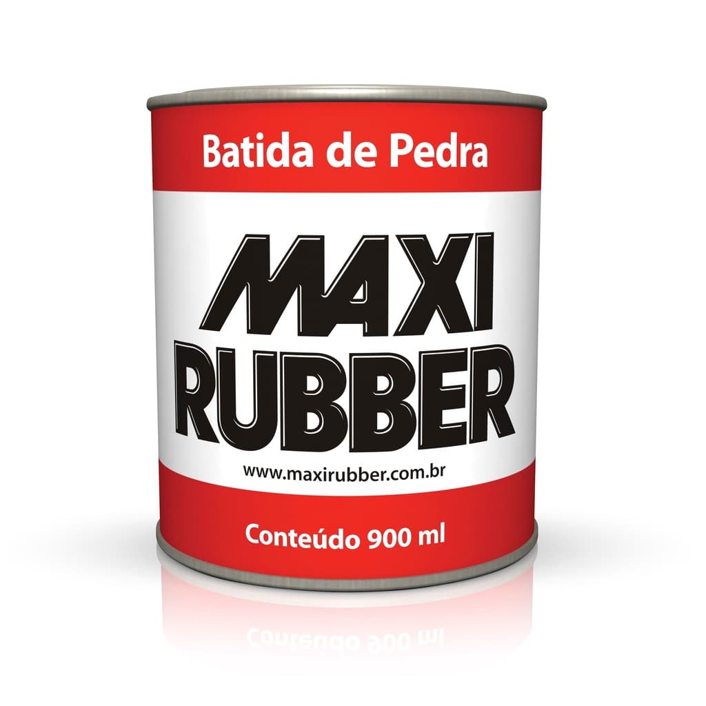 Emborrachamento Batida de Pedra Branco 900ml Maxi Rubber