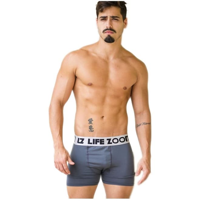 kit com 5 Cueca Boxer Cuecas Box Microfibra Promoção Life Zoom