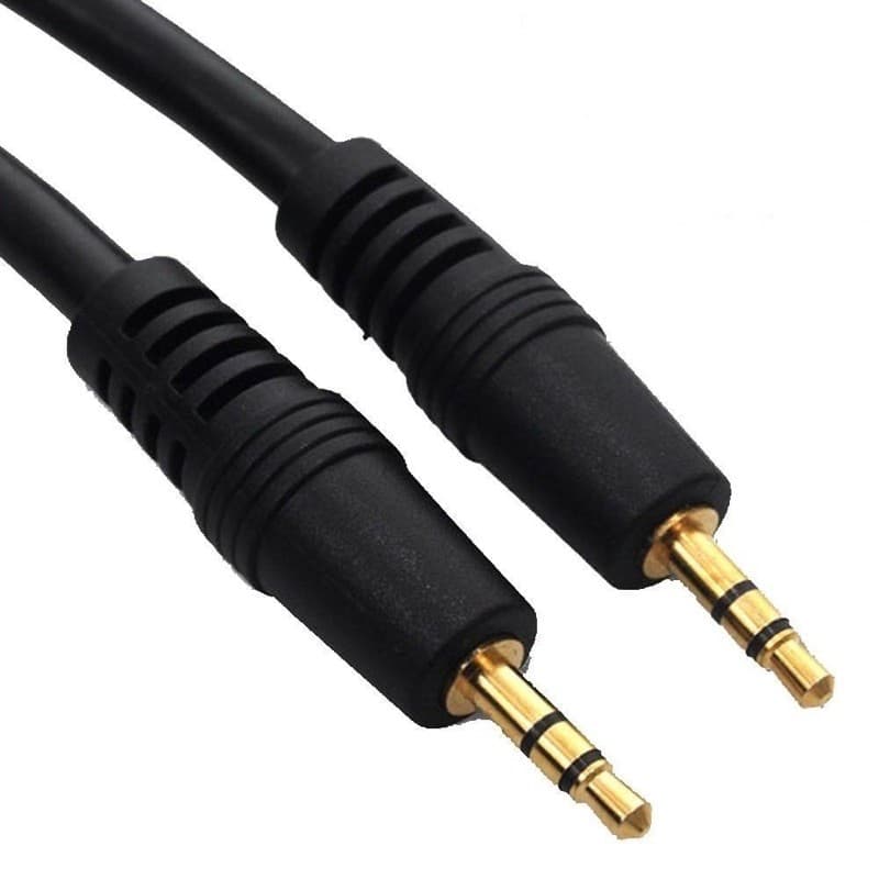 ATACADO [6 unidade]Cabo Auxiliar P2 X P2 Alta Qualidade 1.5 M Embalagem Radio Celular