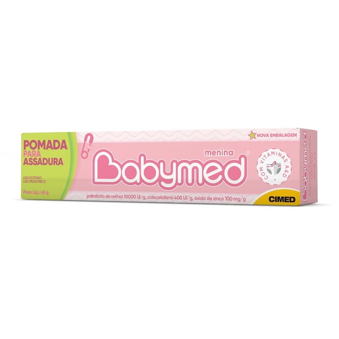 Babymed Rosa Pomada para assaduras 45g