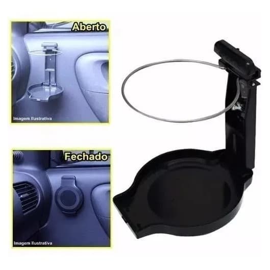 Porta Copos Automotivo Suporte Copo Lata P Carro Universal