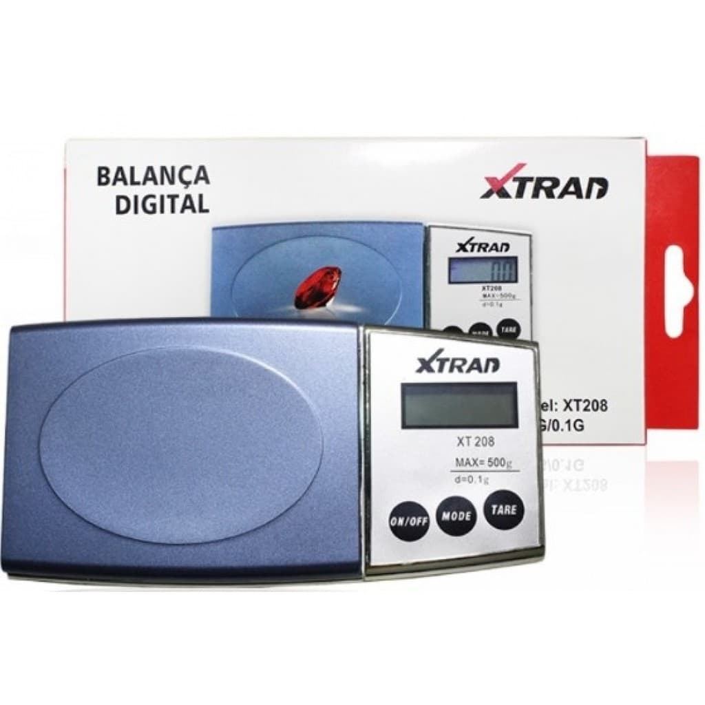 BALANÇA DIGITAL DE BOLSO - CAPACIDADE 200 G - PRECISÃO 0,01 G