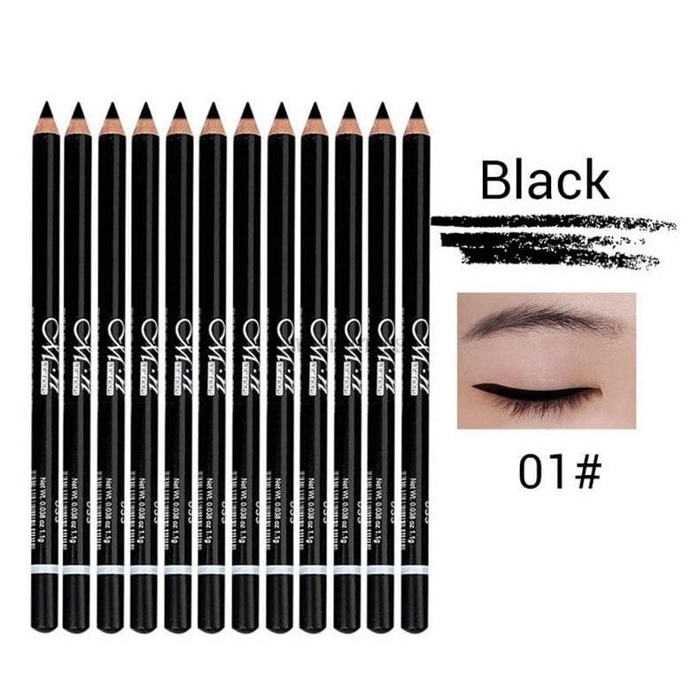 Lápis de Olho Super Black Menow Delineador de Olhos Lápis Macio Importado