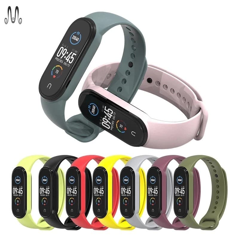 Pulseira de substituição para Mi Band M6 coloridas