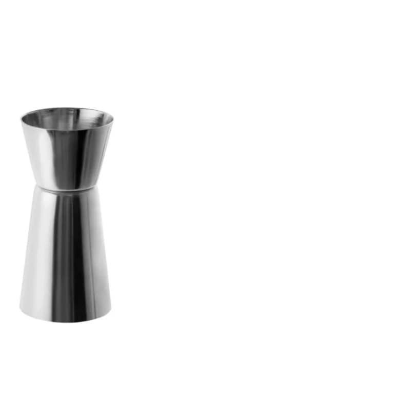 Dosador Duplo De Bebidas Medidor Coquetel Drink 25/50ml Inox
