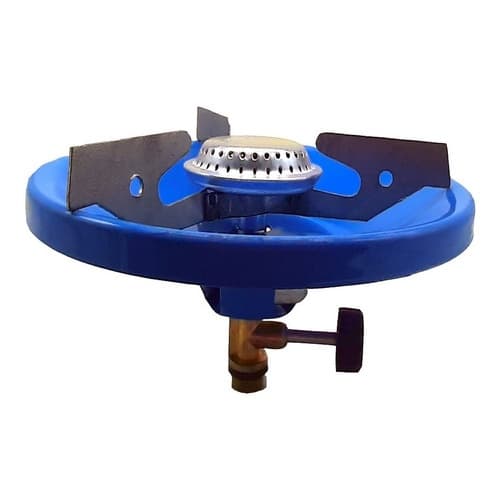 Fogareiro Fogão 1 Boca Para Gás Camping Food Truck Botijão P2 Alta Pressão Fogo Botijão Gás Cozinha