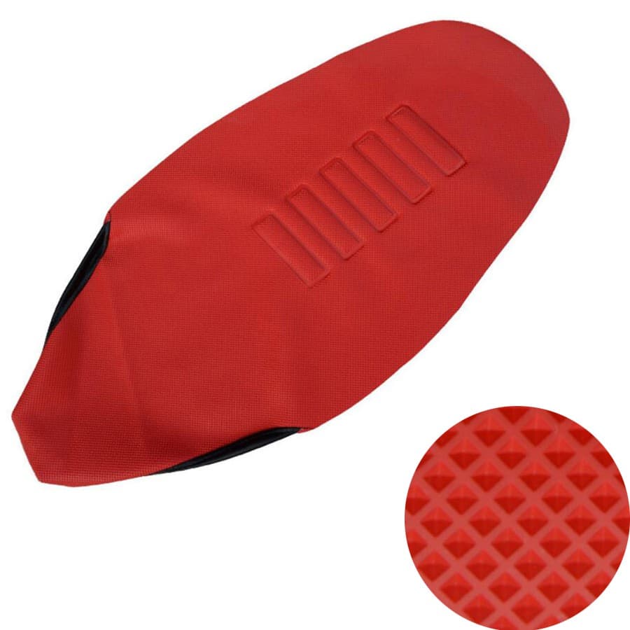 Peças Universais Da Motocicleta Vermelho Motorcross Capa De Assento Macio Para Honda 250 450 650 XR CR CRF CRM Husqvarna