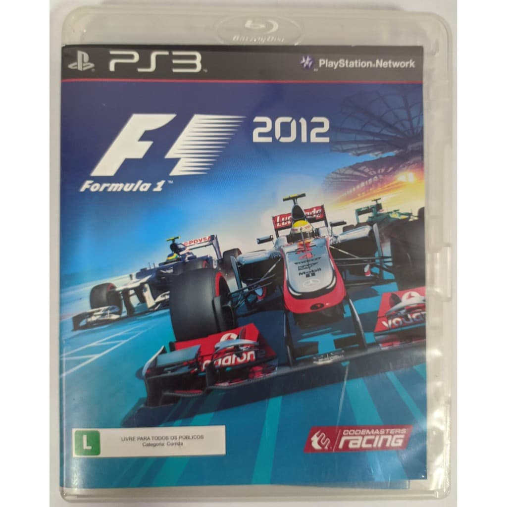 Formula 1 F1 2012 Original Físico Ps3 Envio Imediato