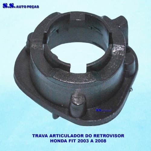 Trava Articulador Reparo Pescoço Retrovisor Honda Fit 03 08