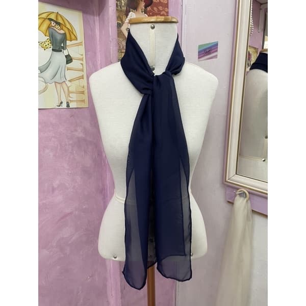 Echarpe Chiffon Azul Marinho - Padrão uniforme /igrejas/empresas/congressos