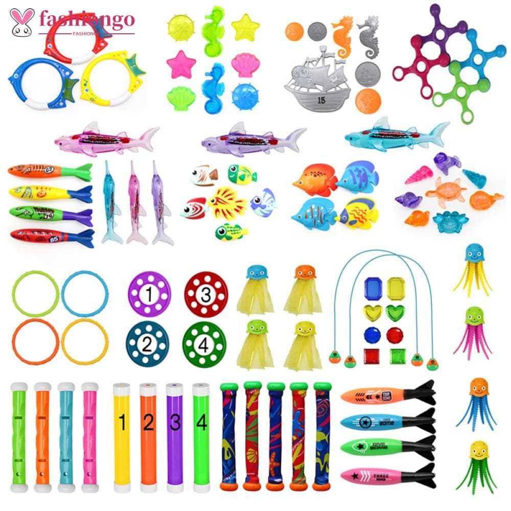 FASHIONGO Brinquedo De Natação/Jogo De Mergulho Esportivo Aquático C6F7