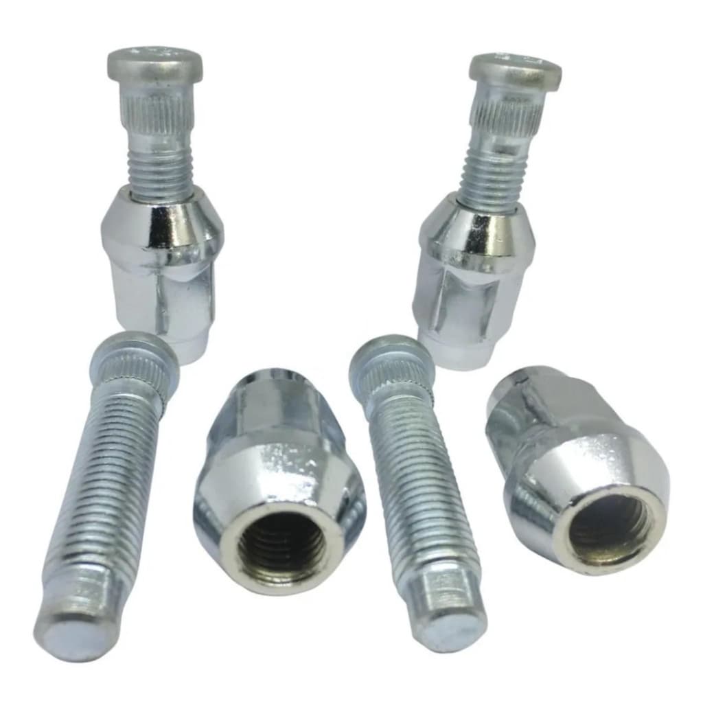 04 Prisioneiros + 04 Porcas Chevrolet Onix / Prisma / Cobalt / Cruze / Captiva / Tracker
