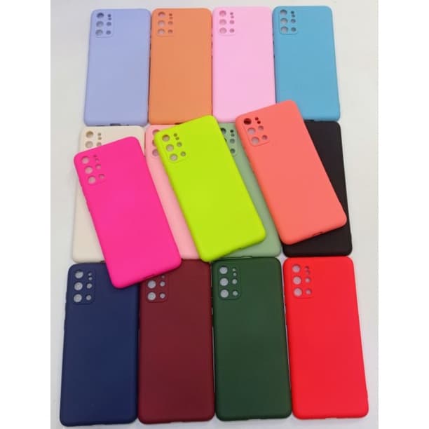 Capinha Para Samsung Galaxy S20 Plus Silicone Aveludada com Proteção na Câmera