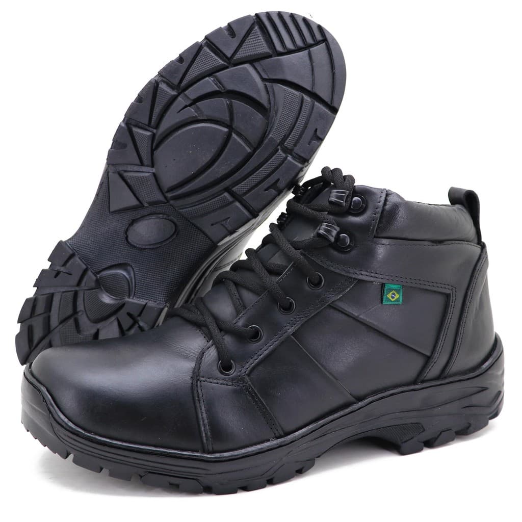 Coturno Militar Resistente Equipado Com Palmilha PU gel Anti Impacto - 272