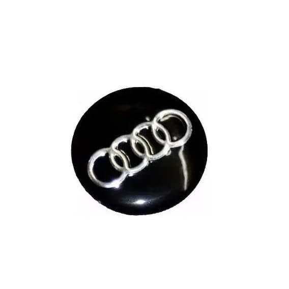 Emblema Logo Chave Canivete 14 Mm Audi A3 A4 A6 A8 Q3 Relevo Acessório