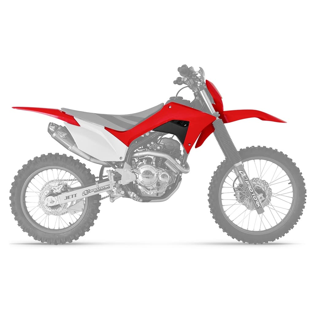 Kit Completo com 5 Peças Carenagem da Moto Honda CRF 250F 2019 Varias Cores Pro Tork modelo Original
