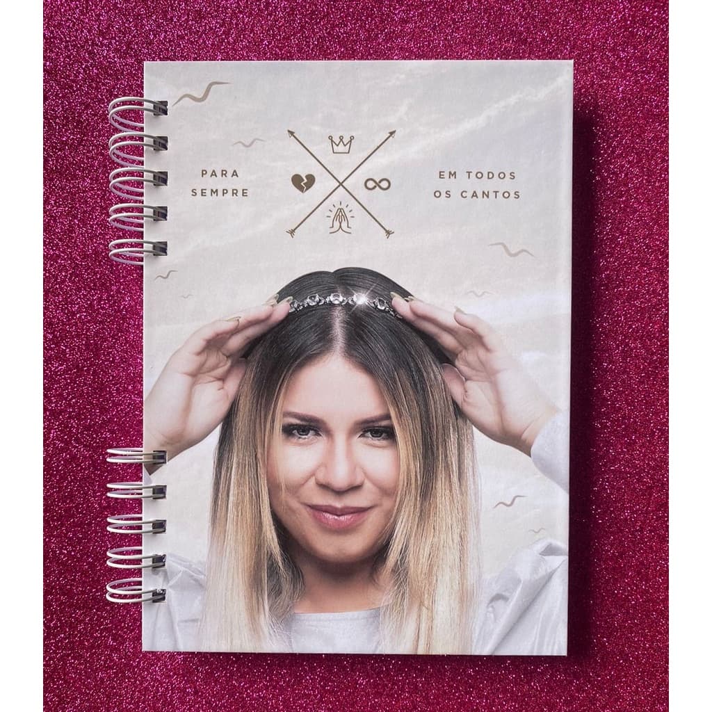 Caderno Marília Mendonça ou Maiara e Maraisa