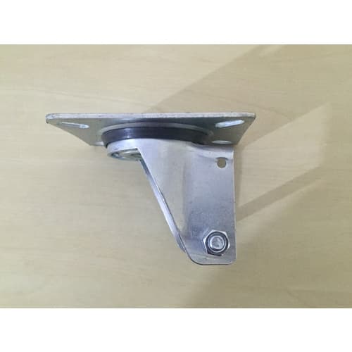 Garfo Cavalete P/ Roda 4pol. Placa/chapa Giratorio