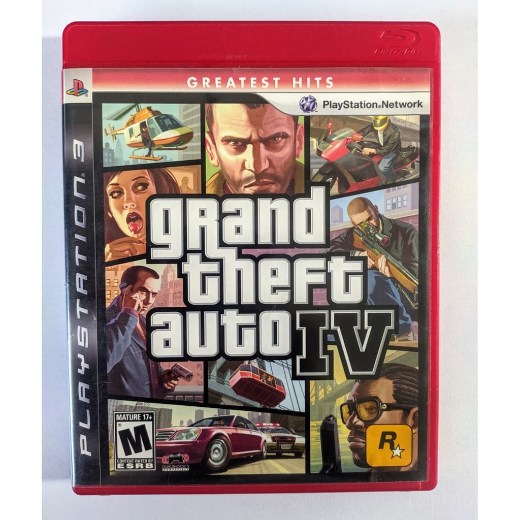 GTA 4 Grand Theft Auto IV Original Mídia Física Ps3 - Envio Imediato