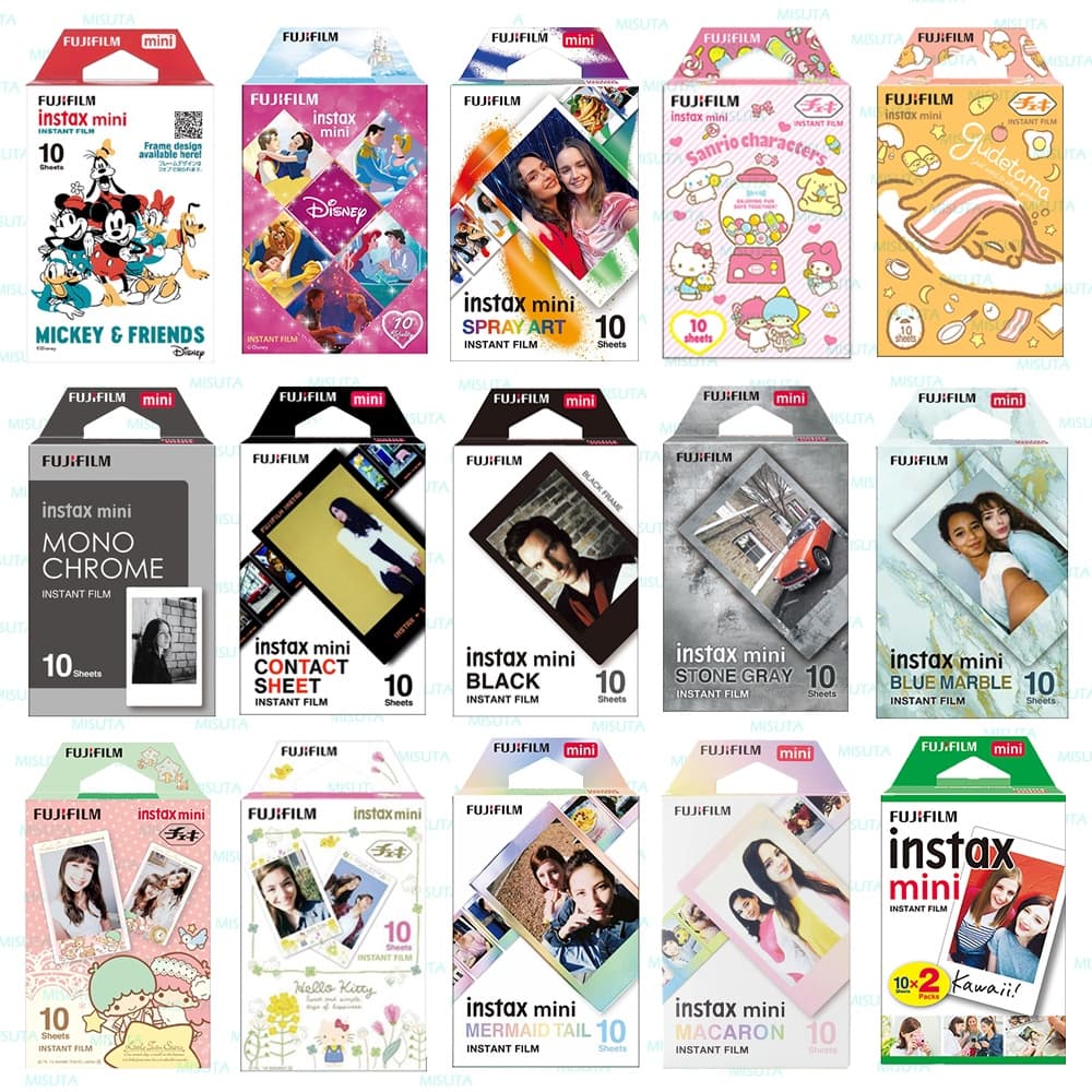 Fujifilm Instax mini Film Color Foto Instantânea-Para 13 12 8 9 11 40 99 Link 2 Liplay EVO