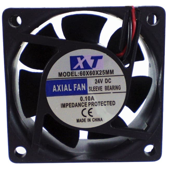 Micro Ventilador Cooler Ventoinha Fan 60x60x25mm 24V