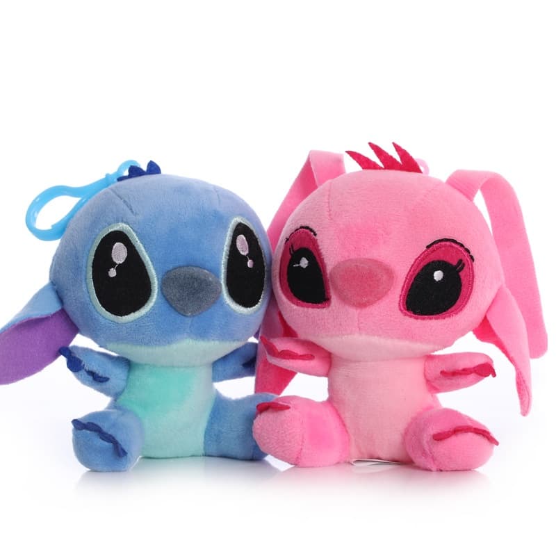 Chaveiro Com Pingente De Boneco De Pelúcia De 12 Cm  Stetch