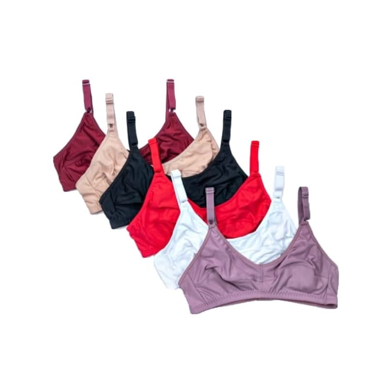 Kit 2 Sutiãs Sem Bojo Lycra E Renda Menor Preço Promoção !