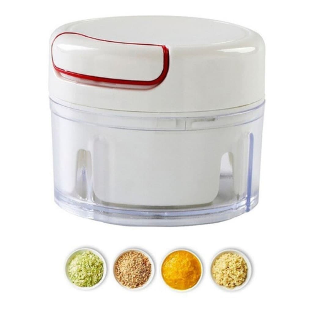 Triturador Mini Cortador Alho alimentos pequenos manual