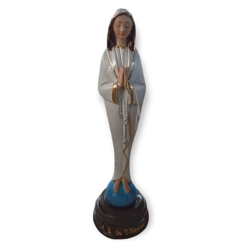 Imagem Nossa Senhora do Silêncio 15cm Resina Nacional