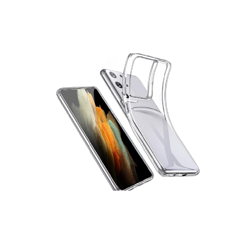 Capa transp. para samsung Galaxy S21 feito de silicone tpu.
