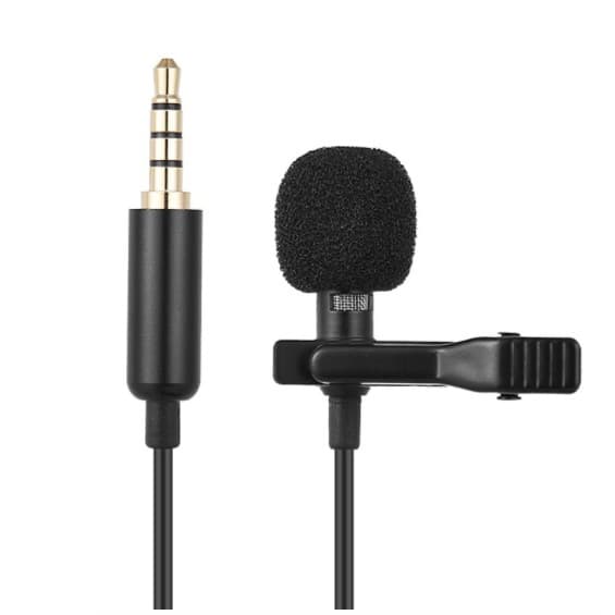 Microfone De Lapela para Celular Smartphone Iphone Youtubers