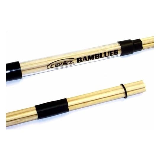 Baqueta C.ibanez Bamblues Vareta Bambu Bateria Percussão