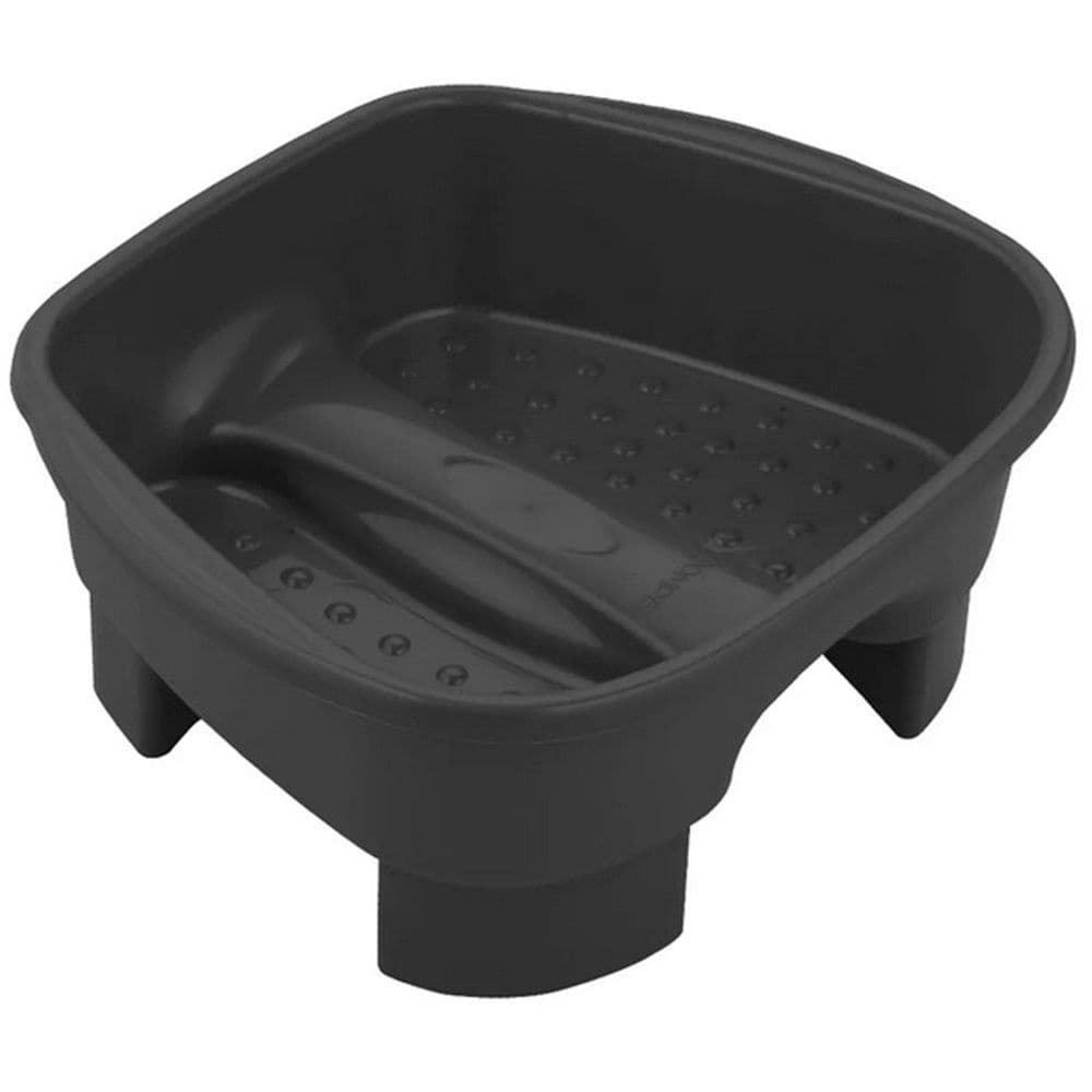 Bacia de Pedicure Dompel com Pedestal Preto