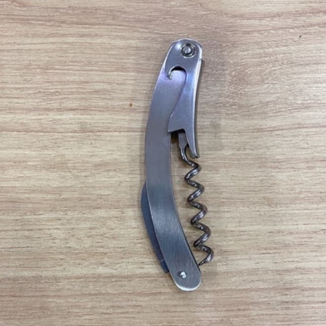 Saca Rolhas Dobrável 3 in 1 inox