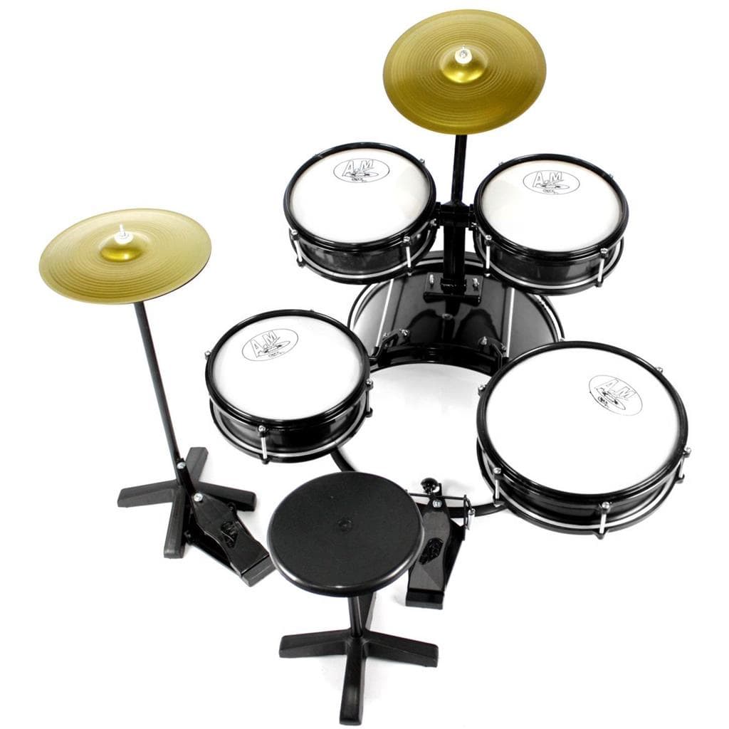 Bateria Infantil Am Profissional Com Chimbal - Rock Baby