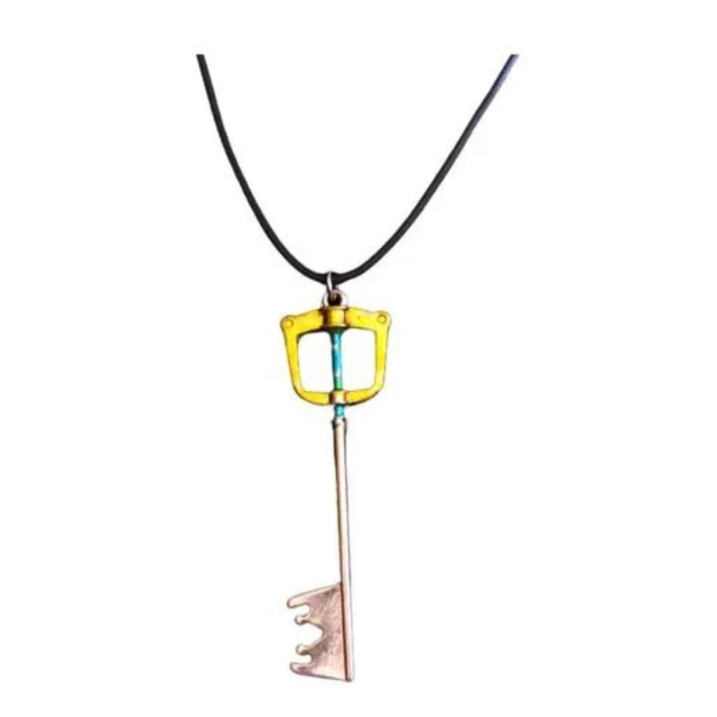 Colar Kingdom Hearts Keyblade Anime Pingente De Metal Bijuteria Decorativa Chave Bolsa Presente Geek Cosplay Produto Nerd
