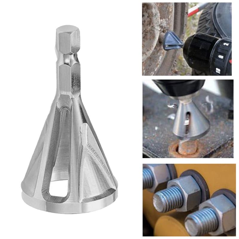 Mais Novo De Aço Inoxidável Ferramenta Chanfro Rebarbação Externo Remover Rebarbas Ferramentas Para Ferramenta De Perfuração De Metal