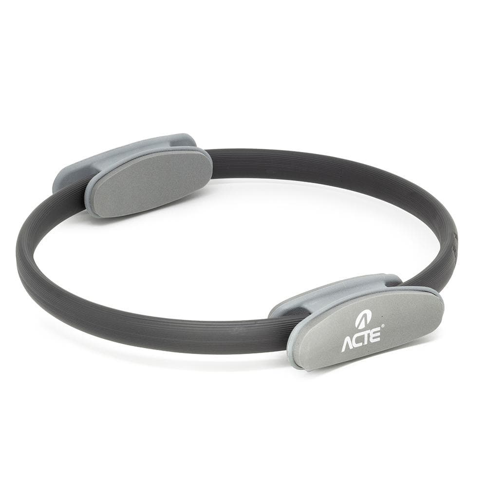 Anel de Pilates Flexível PABS e EVA T12 Cinza Acte