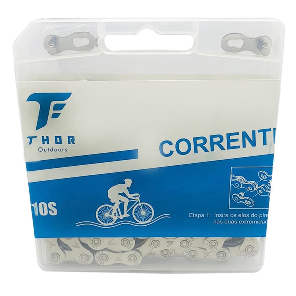 Corrente 10v Para Bicicleta Pwr V10 Index Bike Ciclismo 10s