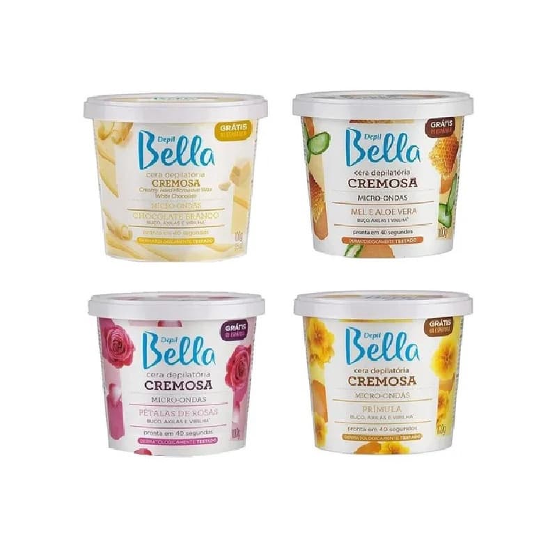 Depil Bella Cera Depilatória de Micro ondas100g