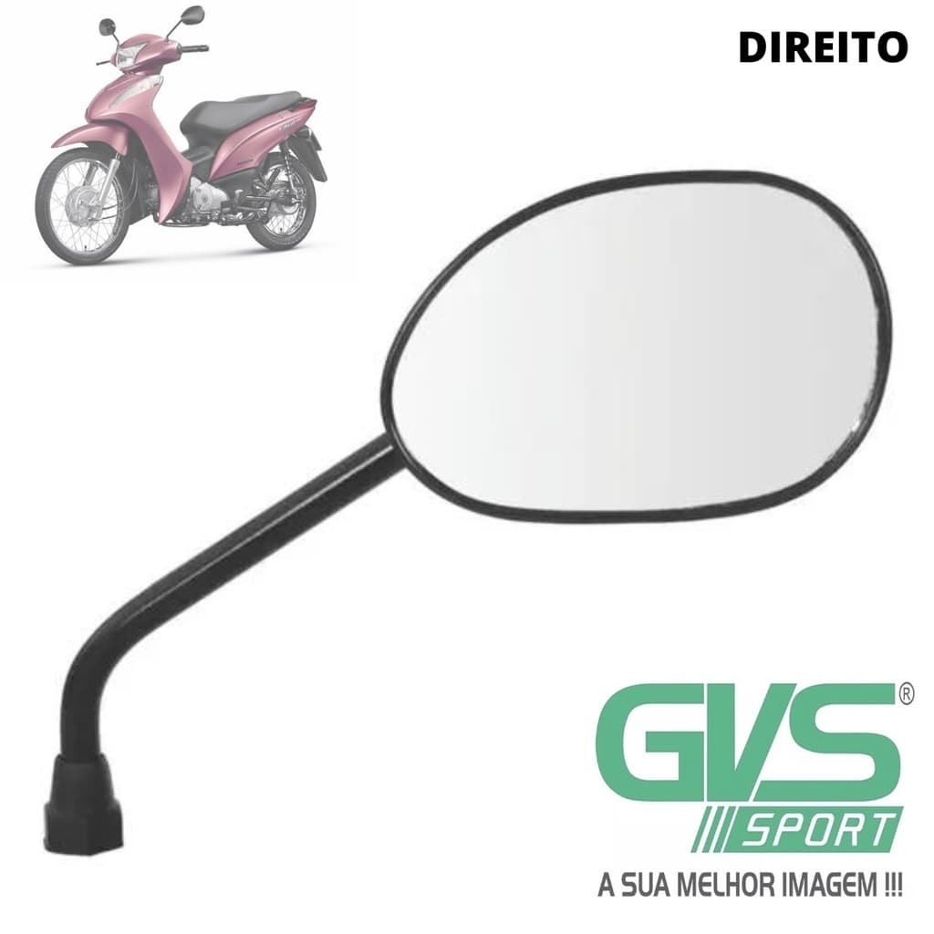 Espelho Retrovisor Honda Biz 125 Direito Gvs