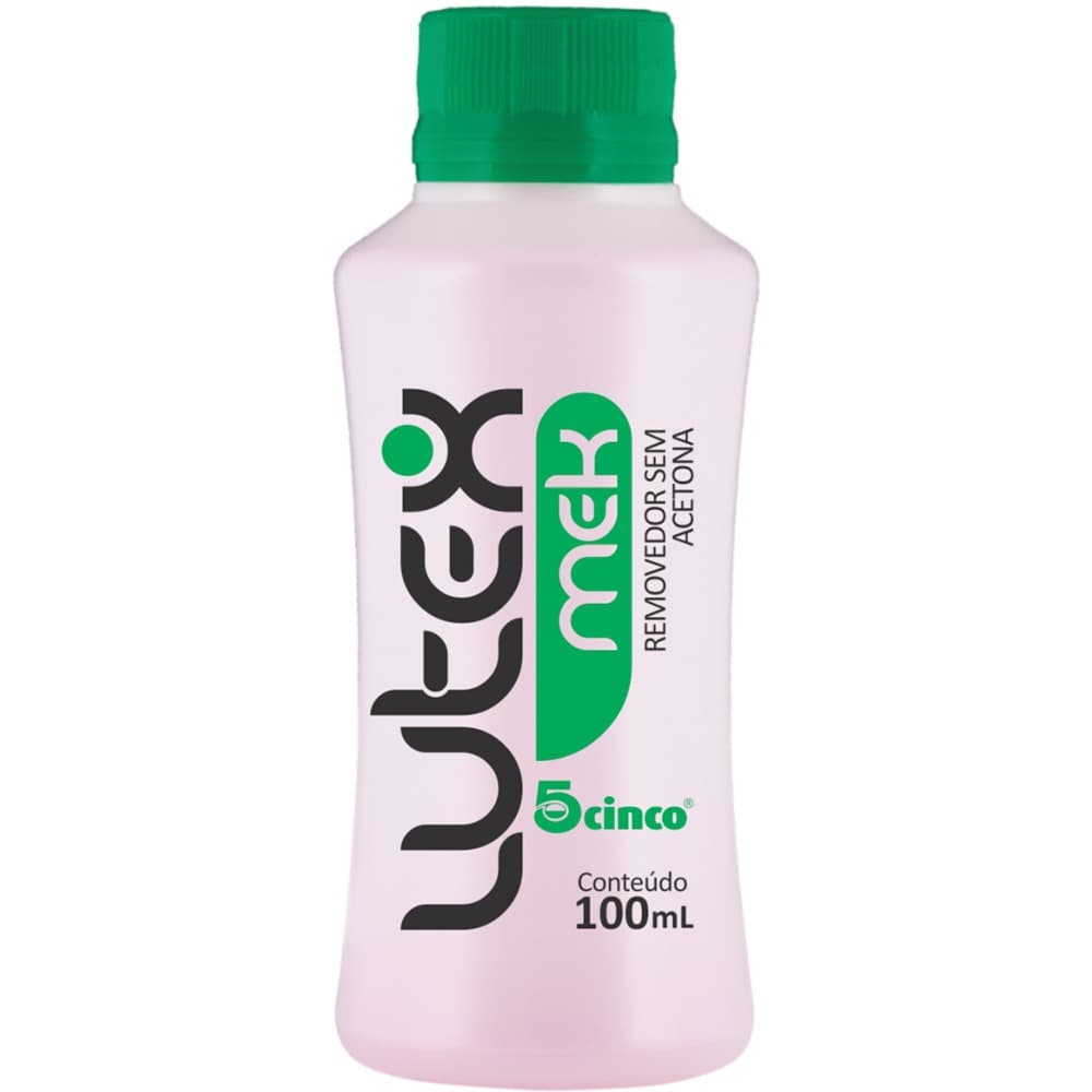 Removedor de Esmalte SEM acetona LUTEX MEK - 100ml