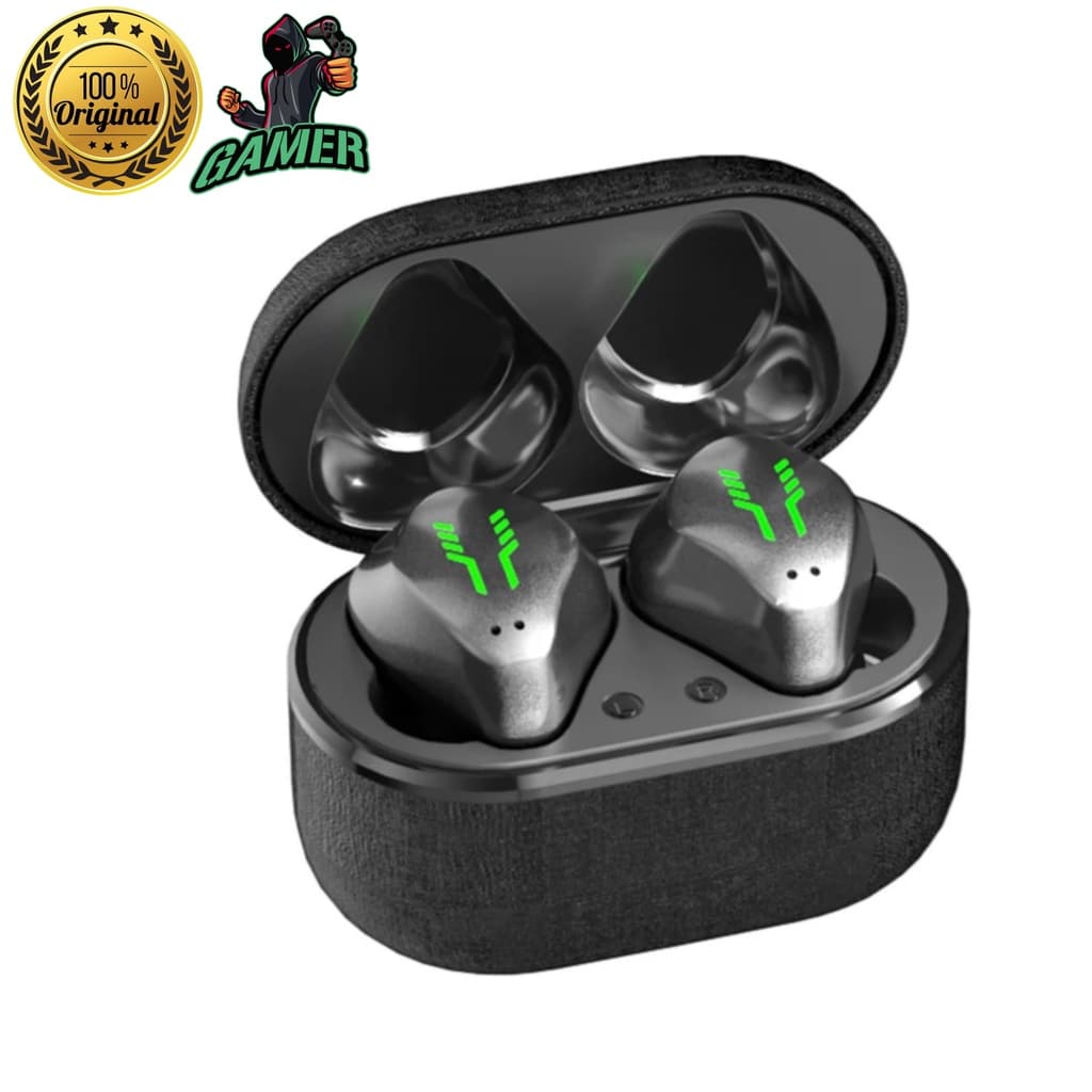 Fone de ouvido sem fio Bluetooth Gamer Altomex Com led Baixa latência Qualidade de som