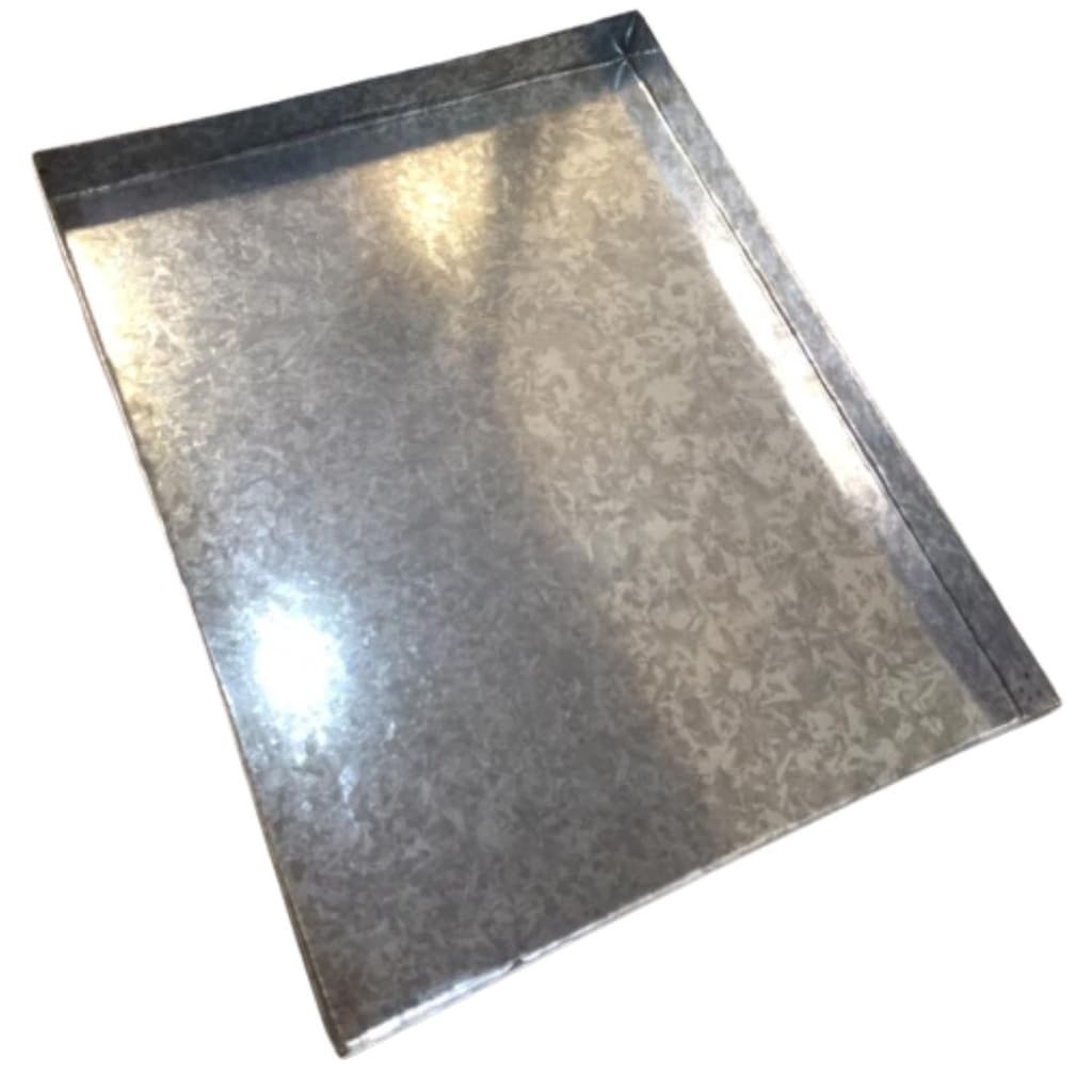 Tabuleiro de Bolo Asssadeira Galvanizado Grande Industrial x34x43 Forma
