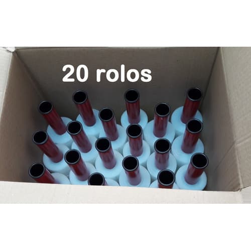 Filme Stretch 100 Mm Com Cabo (cx 20 Rolos) Embala Tudo