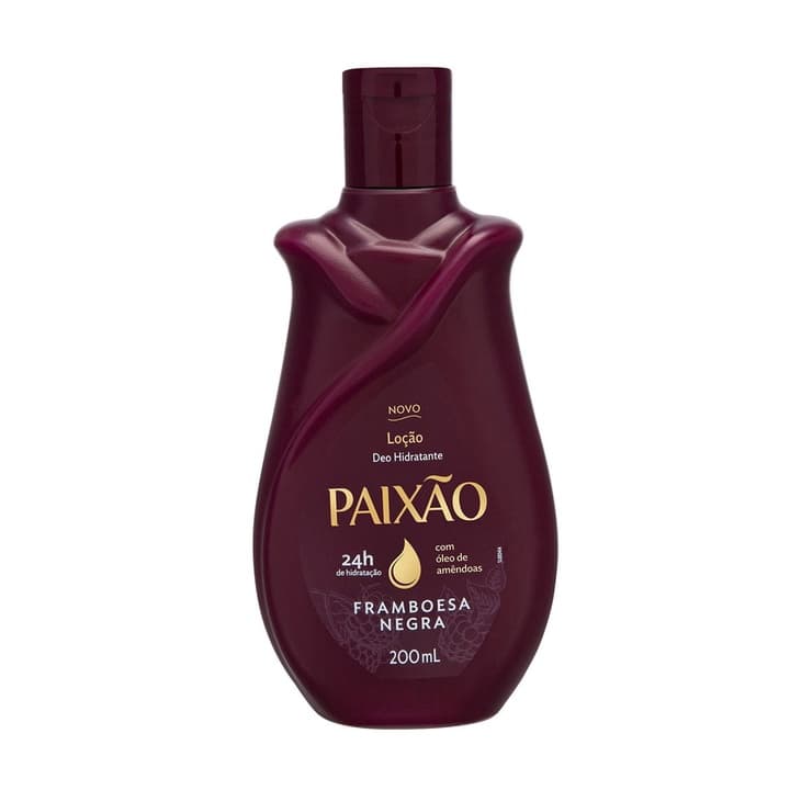 Loção Hidratante Paixão Framboesa Negra 200 ml