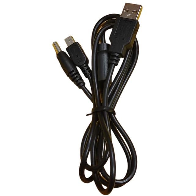 Cabo 2 em 1 Psp Usb Carrega Bateria + Transfere Dados PSP 1000 2000 3000