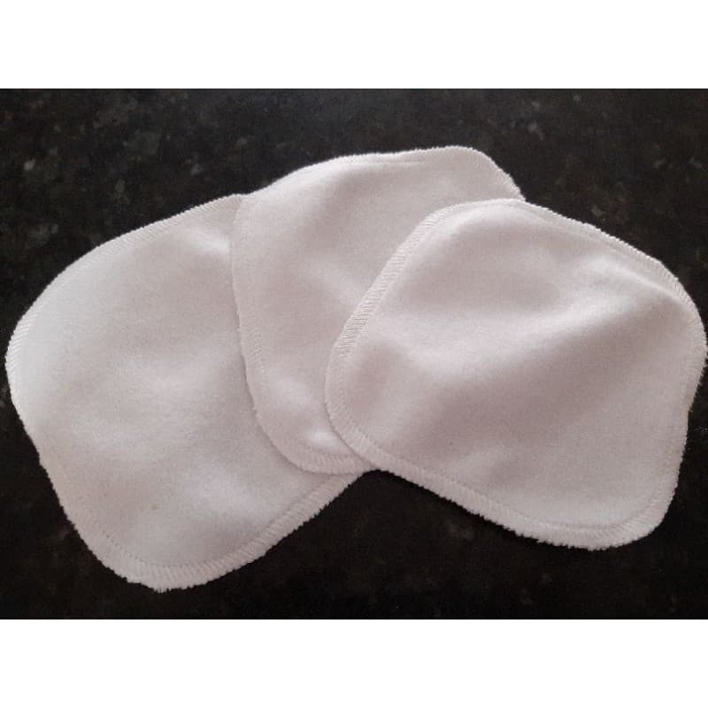 Paninho higiênico reutilizável - Kit com 3 bebê ecológico fralda ecológica pano de limpeza lavável