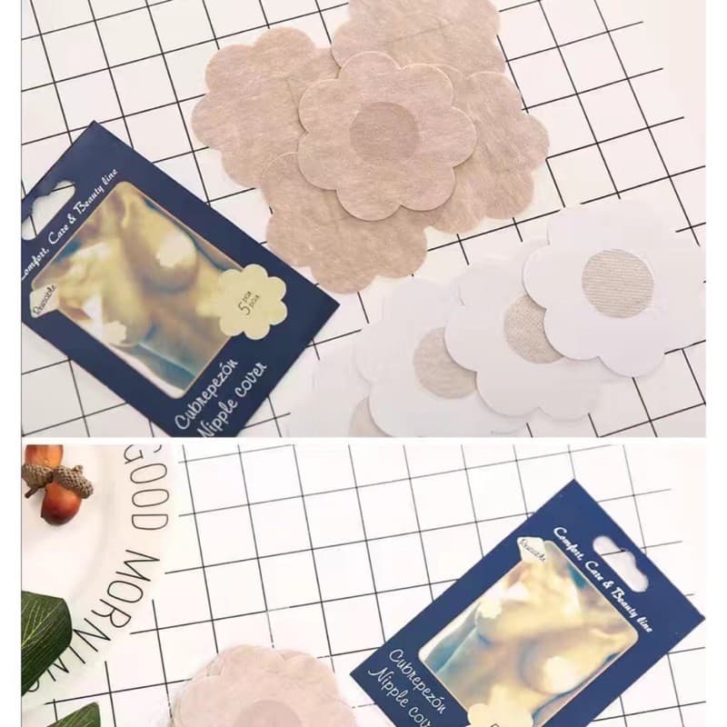 Kit 10 Tapa-Seios Convidados Protetor Adesivo de DiâMetro para Tampar Mamilos/Aureola/5PARElS
