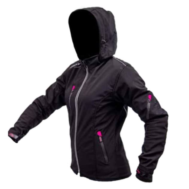 Jaqueta Moto  Helt SoftShell Femina com Proteção e capuz